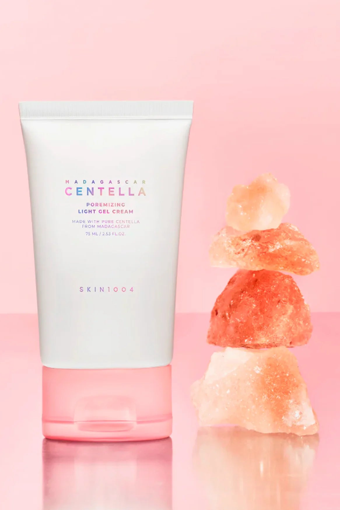 Crema En Gel Hidratante Con Centella Asiática Y Sal Rosada Del Himalaya