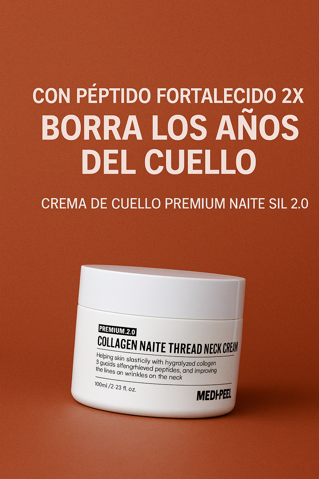 Crema Reafirmante Premium para Cuello con Tecnología Naite Thread