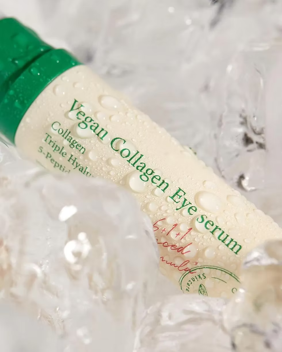 Sérum vegano para el contorno de ojos – hidratación, firmeza y luminosidad