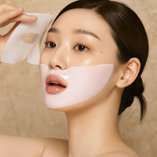 Mascarilla Gel Rosa Reafirmante – Colágeno & PDRN - Maravela