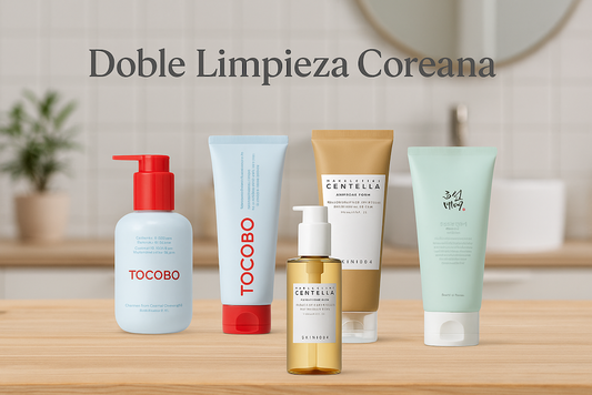 Doble limpieza coreana: el secreto para una piel radiante