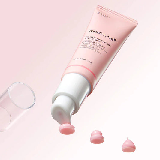 Crema para ojos PDRN con péptidos rosados
