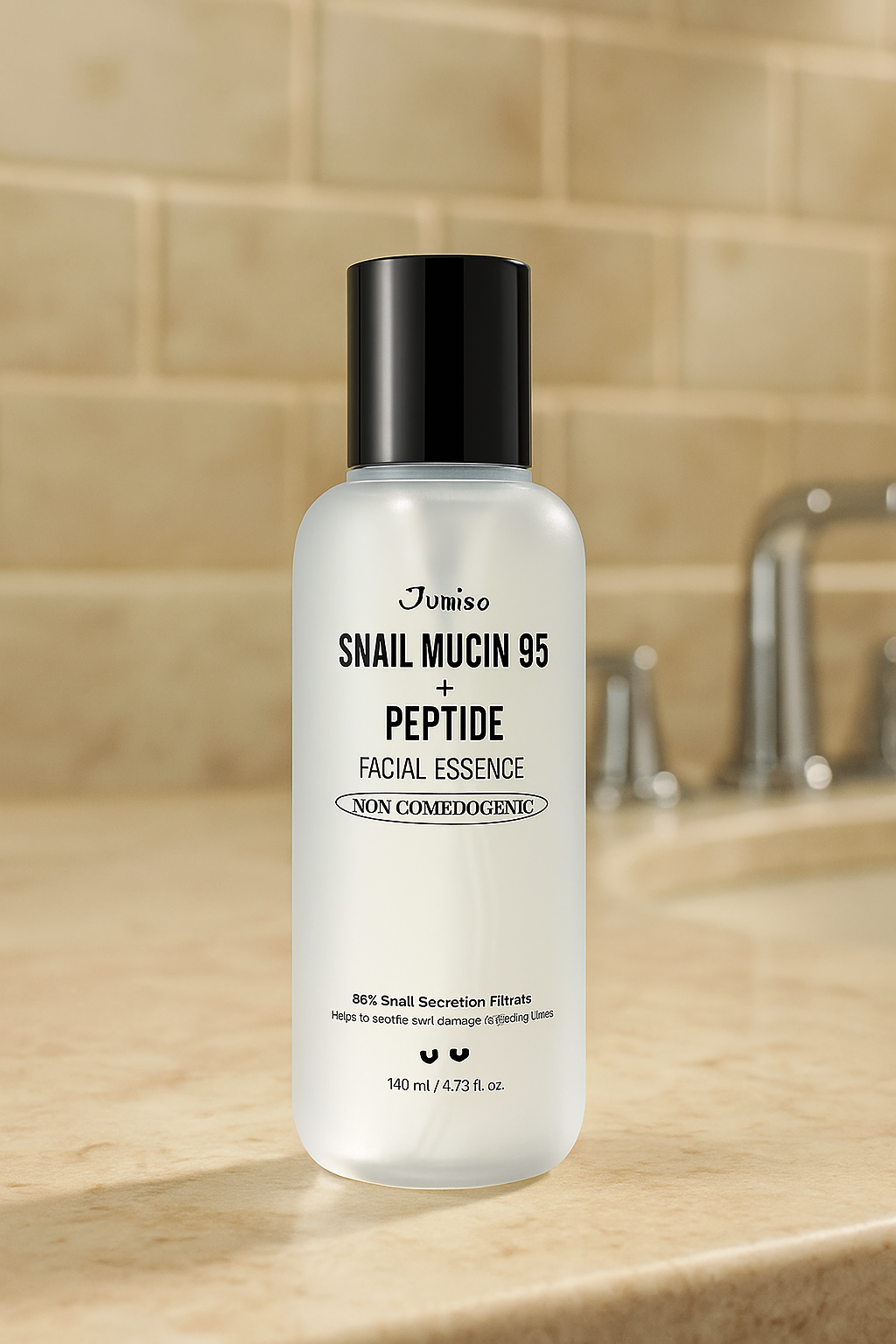 Esencia facial con mucina de caracol 95% + péptidos