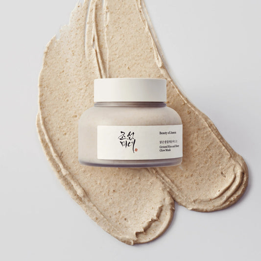 Mascarilla Exfoliante Suave Con Arroz Molido y Miel Para Una Piel Luminosa y Renovada