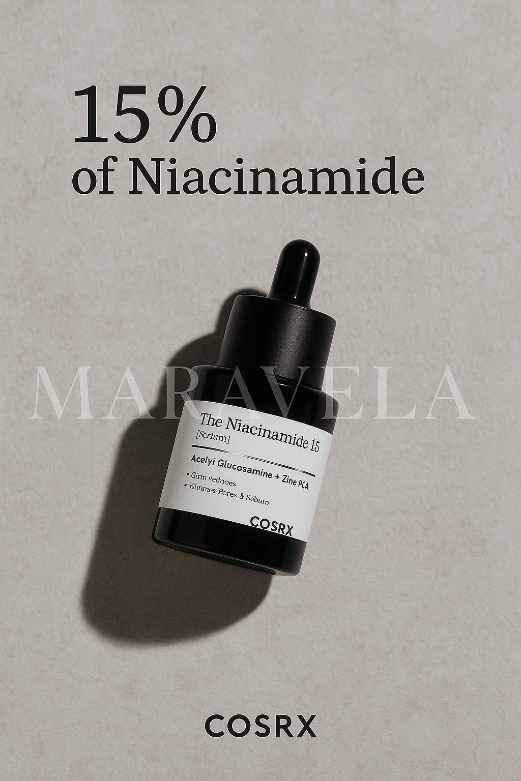 Cosrx Serum Facial con Niacinamida – Minimiza Poros y Unifica el Tono (15 ml)