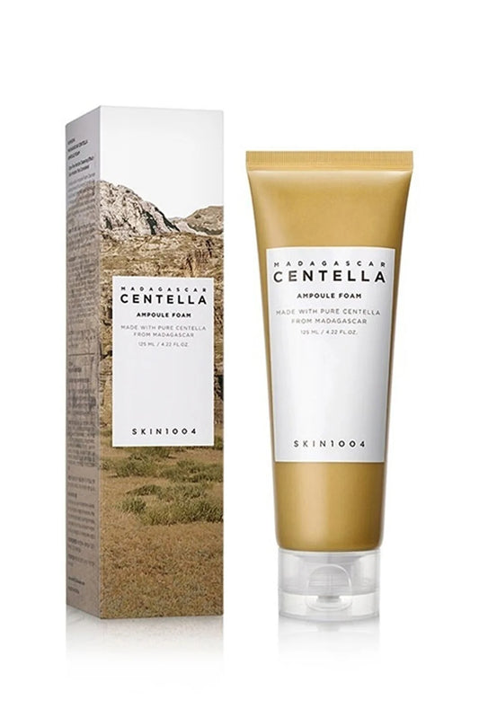 Limpiador facial de lujo con espuma suave y Centella Asiática – pH 5 balanceado