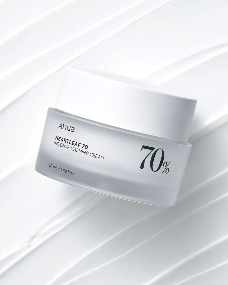 Crema Facial con Heartleaf 70% – Calma y Refuerza la Barrera Cutánea