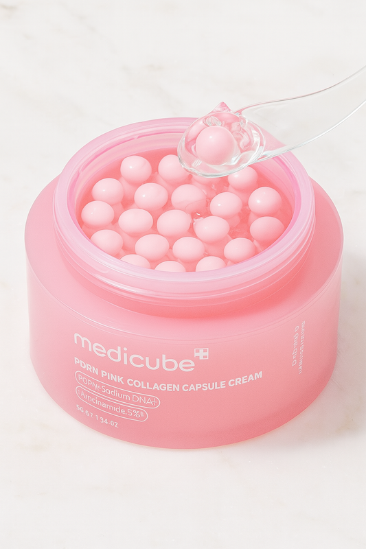 Crema PDRN Pink con Colágeno en Cápsulas