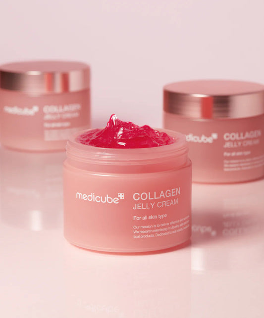 Hidratación y elasticidad rejuvenecida - Medicube Collagen Jelly Cream - Maravela