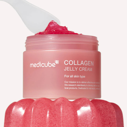 Hidratación y elasticidad rejuvenecida - Medicube Collagen Jelly Cream - Maravela
