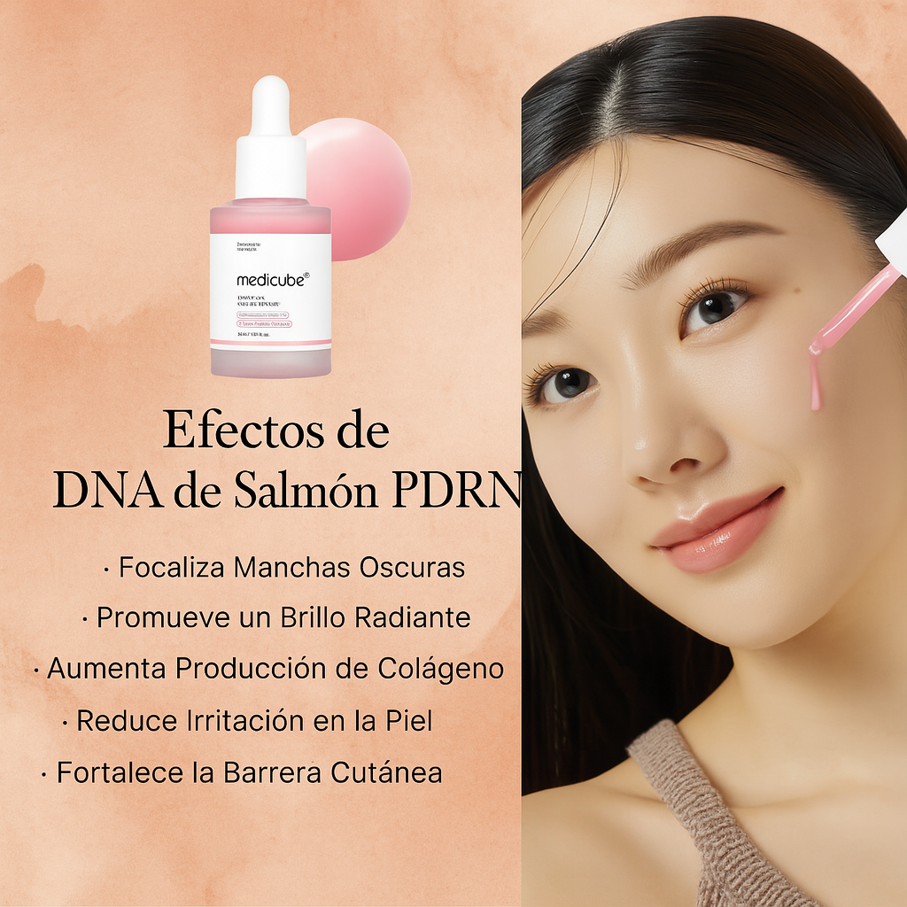 Suero de péptido rosa PDRN