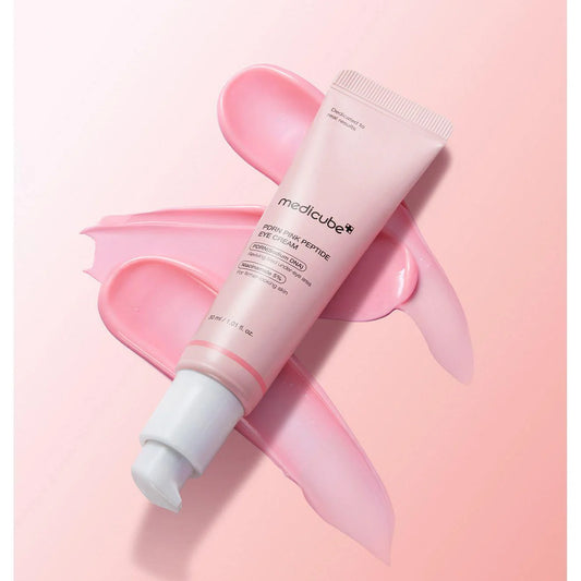 Crema para ojos PDRN con péptidos rosados