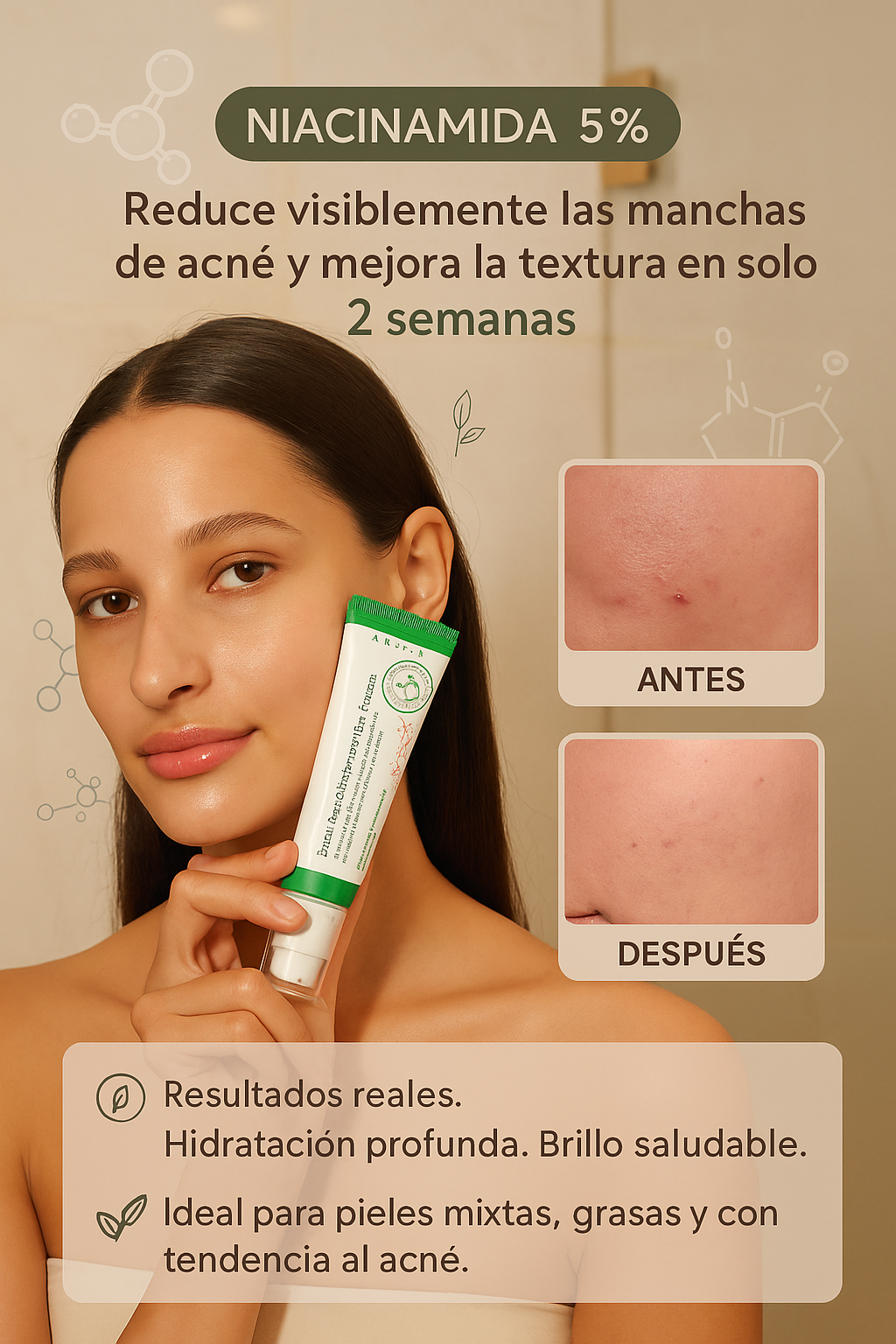 Suero iluminador corrector de manchas oscuras